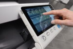 ForCopy bizhub C284e panel picture with hand.jpg
